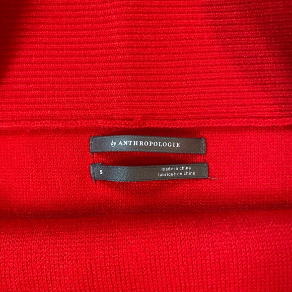Anthropologie Red Sweater - Picture 5 of 5